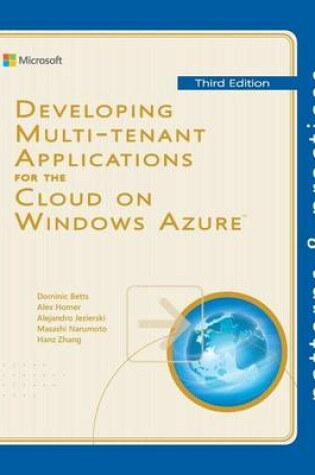Cover of Developing Multi-tenant Applications for the Cloud on Windows Azure