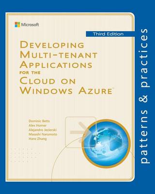 Book cover for Developing Multi-tenant Applications for the Cloud on Windows Azure