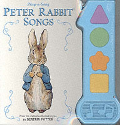 Book cover for Peter Rabbit Songs (4-Button Sound Book)