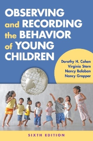 Cover of Observing and Recording the Behavior of Young Children