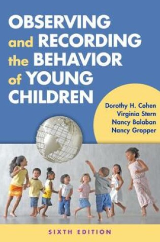 Cover of Observing and Recording the Behavior of Young Children