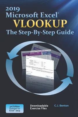 Book cover for Excel 2019 Vlookup The Step-By-Step Guide