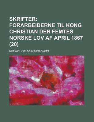 Book cover for Skrifter (20)