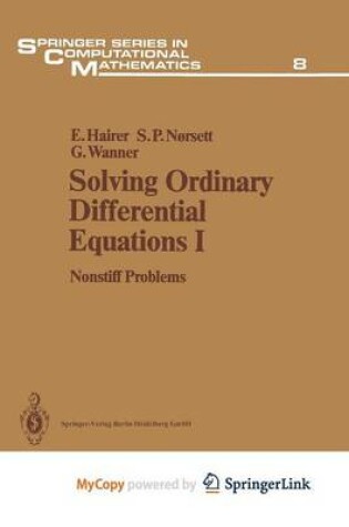 Cover of Solving Ordinary Differential Equations I