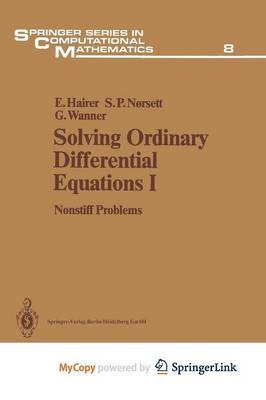 Book cover for Solving Ordinary Differential Equations I