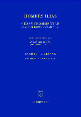 Cover of Homers Ilias: Gesamtkommentar, Band IV