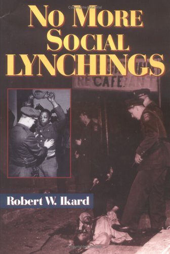 Book cover for No More Social Lynchings