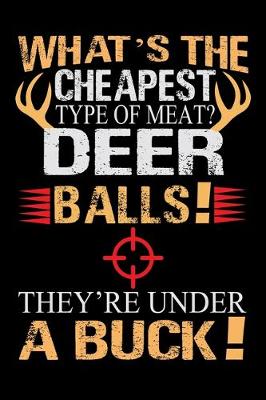 Book cover for What's The Cheapest Type Of Meat? Deer Balls! They're Under A Buck!