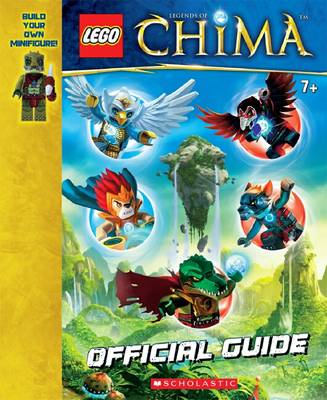 Cover of Lego: Legends of Chima Official Guide with Figurine