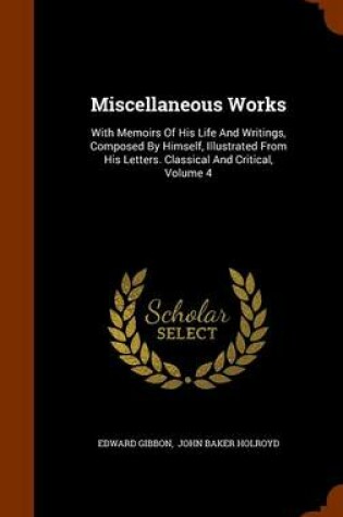 Cover of Miscellaneous Works