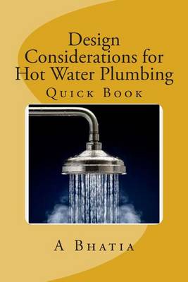 Book cover for Design Considerations for Hot Water Plumbing