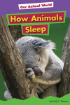 Book cover for How Animals Sleep