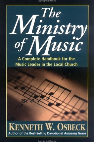 Cover of Ministry of Music