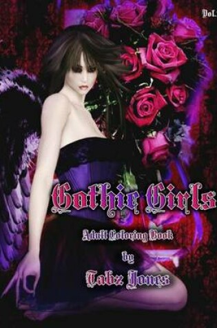Cover of Gothic Girls Adult Coloring Book
