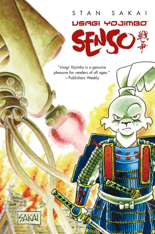 Cover of Usagi Yojimbo: Senso