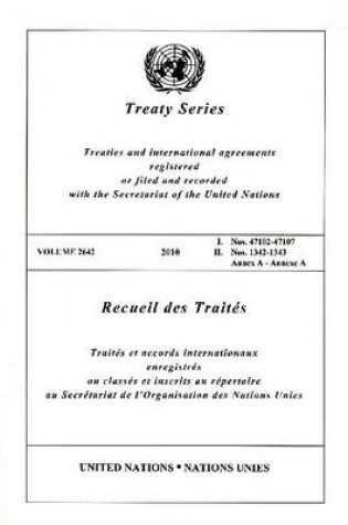 Cover of Treaty Series 2642