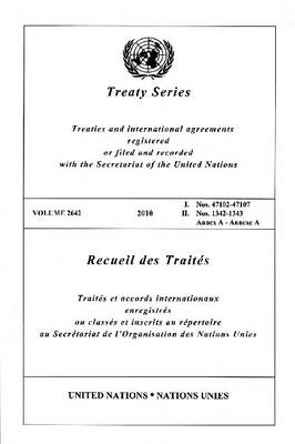 Book cover for Treaty Series 2642