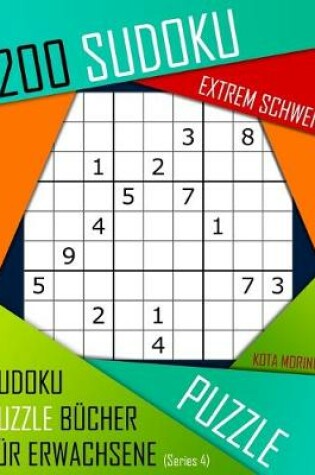 Cover of 200 Sudoku Extrem Schwer
