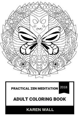 Book cover for Practical Zen Meditation Adult Coloring Book