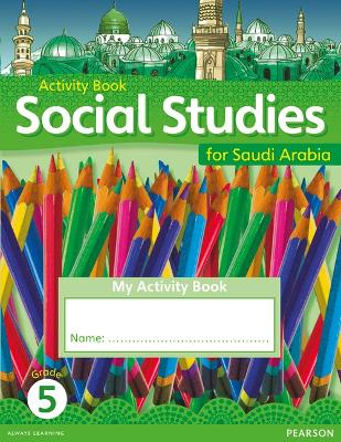 Cover of KSA Social Studies Activity Book - Grade 5