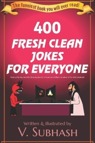 Cover of 400 Fresh Clean Jokes For Everyone