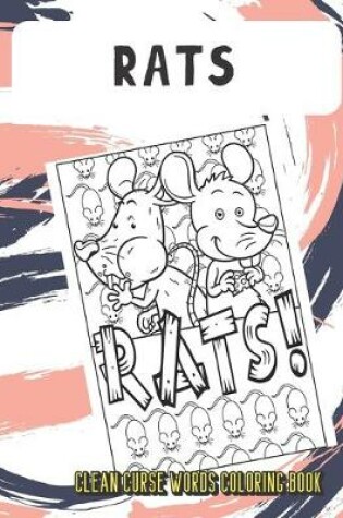Cover of Rats Clean Curse Words Coloring Book