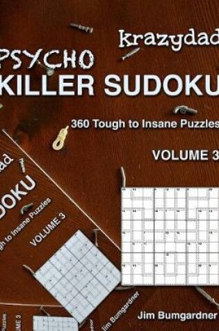 Cover of Krazydad Psycho Killer Sudoku Volume 3