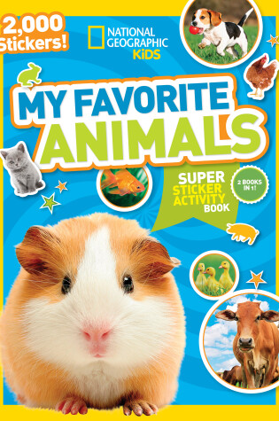 Cover of My Favourite Animals Sticker Book
