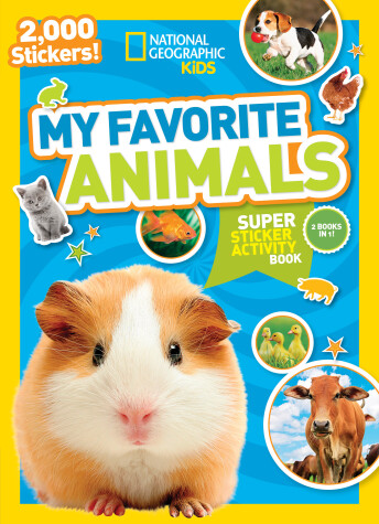 Cover of My Favourite Animals Sticker Book