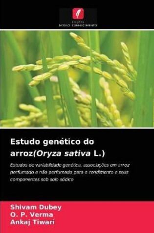 Cover of Estudo genético do arroz(Oryza sativa L.)