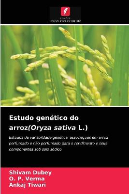 Book cover for Estudo genético do arroz(Oryza sativa L.)