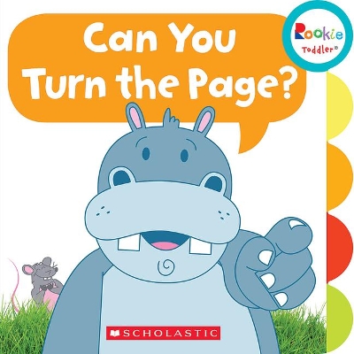 Book cover for Can You Turn the Page (Rookie Toddler)