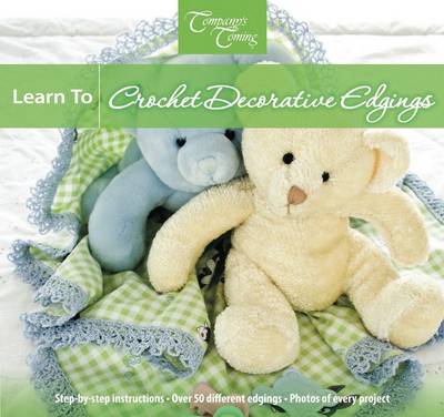 Book cover for Learn to Crochet Decorative Edgings