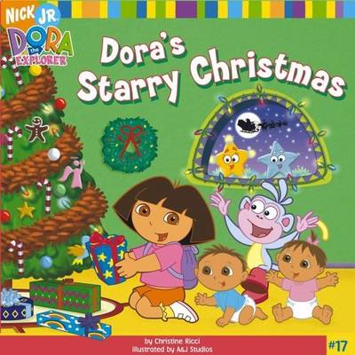 Book cover for Doras Starry Christmas