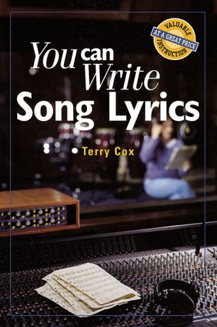 Book cover for You Can Write Song Lyrics