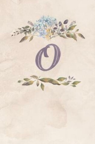Cover of Vintage Floral Monogram Journal - O
