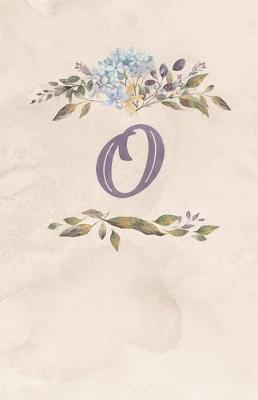Book cover for Vintage Floral Monogram Journal - O