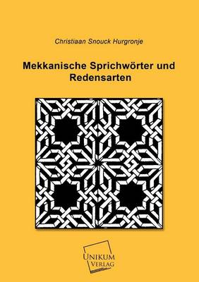 Book cover for Mekkanische Sprichworter Und Redensarten