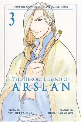 Book cover for The Heroic Legend of Arslan 3