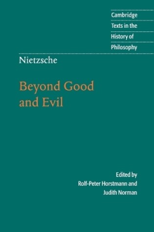 Cover of Nietzsche: Beyond Good and Evil