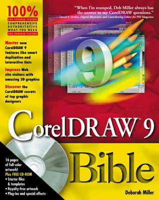 Book cover for CorelDRAW 9 Bible