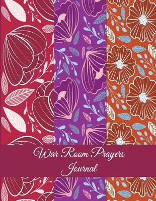 Book cover for War Room Prayers Journal