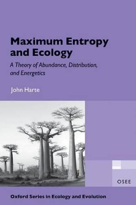 Cover of Maximum Entropy and Ecology