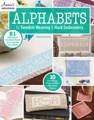 Book cover for Alphabets for Swedish Weaving & Huck Embroidery