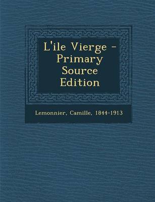 Book cover for L'Ile Vierge - Primary Source Edition