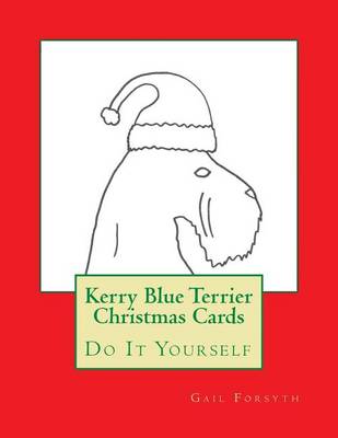 Book cover for Kerry Blue Terrier Christmas Cards