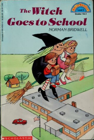 Book cover for The Witch Goes to School