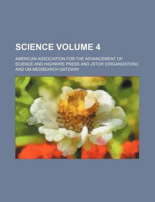 Book cover for Science Volume 4