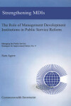 Book cover for Strengthening Management Development Institutions