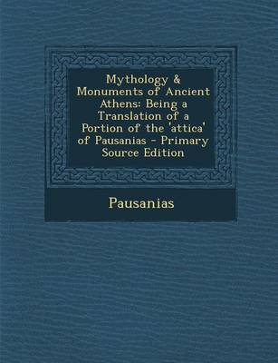 Book cover for Mythology & Monuments of Ancient Athens